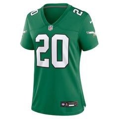 Brian Dawkins Philadelphia Eagles Women's Alternate Game Jersey Kelly Green | Nike for Sale