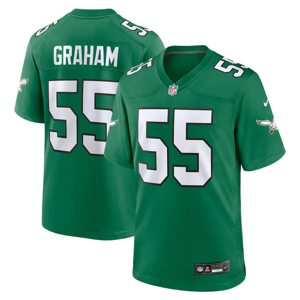 Brandon Graham Philadelphia Eagles Alternate Game Jersey Kelly Green | Nike for Sale