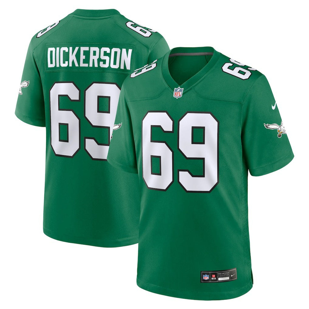 Landon Dickerson Philadelphia Eagles Alternate Game Jersey Kelly Green | Nike for Sale