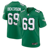 Landon Dickerson Philadelphia Eagles Alternate Game Jersey Kelly Green | Nike for Sale