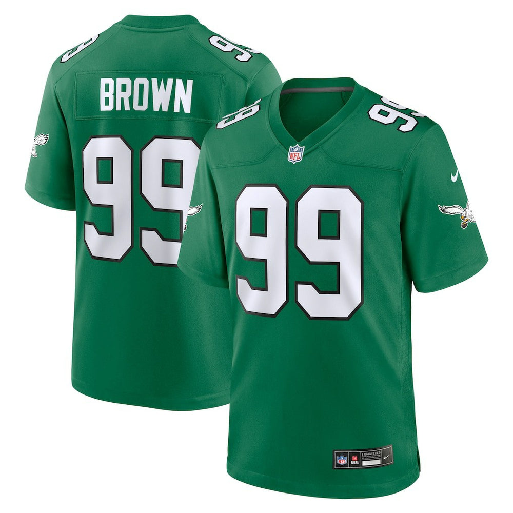Jerome Brown Philadelphia Eagles Retired Player Alternate Game Jersey Kelly Green | Nike for Sale