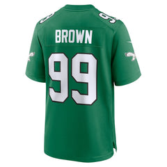 Jerome Brown Philadelphia Eagles Retired Player Alternate Game Jersey Kelly Green | Nike for Sale