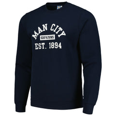 Manchester City Oversized Pullover Sweatshirt Navy - FIFA World CUP