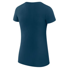 Toronto Maple Leafs G-III 4Her by Carl Banks Women's Super-Slim Fit Lightweight Heart T-Shirt - Navy - NHL