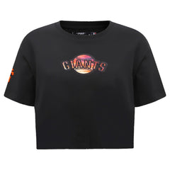 San Francisco Giants Pro Standard Women's Painted Sky Boxy Cropped T-Shirt - MLB