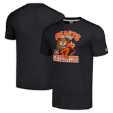 Cincinnati Bengals Homage Unisex Monsters of the Gridiron Halloween Tri-Blend T-Shirt Charcoal | NFL