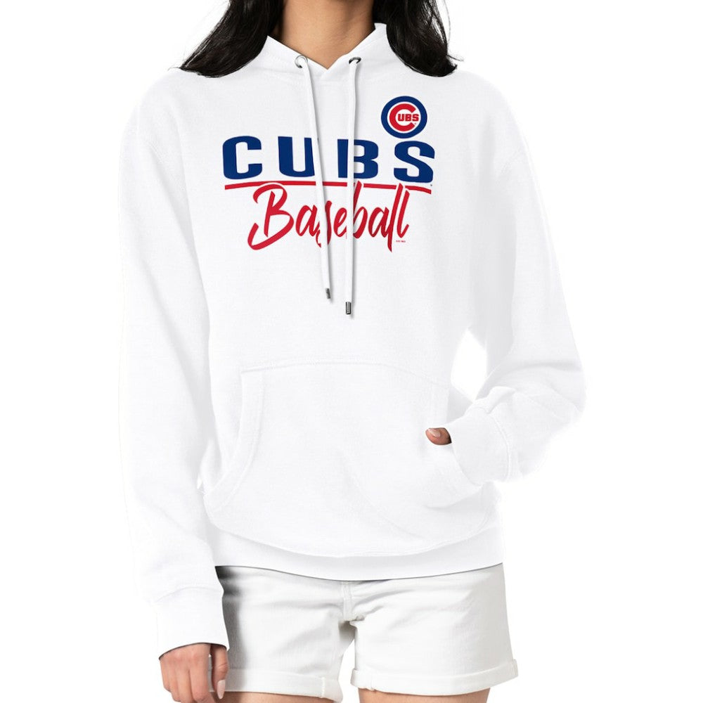 Chicago Cubs G-III 4Her by Carl Banks Women's Team Fleece Pullover Hoodie - MLB