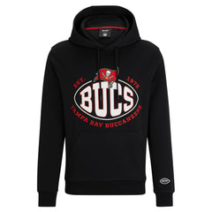 Tampa Bay Buccaneers BOSS X NFL Touchback Pullover Hoodie Black | NFL
