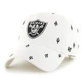 Las Vegas Raiders '47 Confetti Clean Up Adjustable Hat White | 47 brand