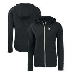 Los Angeles Dodgers Cutter & Buck Women's Daybreak Eco Recycled Full-Zip Hoodie - MLB