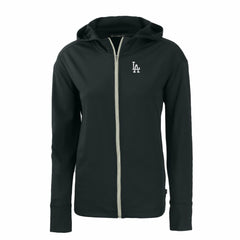 Los Angeles Dodgers Cutter & Buck Women's Daybreak Eco Recycled Full-Zip Hoodie - MLB