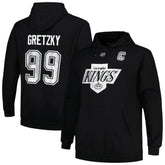 Wayne Gretzky Los Angeles Kings Mitchell & Ness Name & Number Pullover Hoodie - Black - NHL