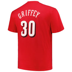 Ken Griffey Cincinnati Reds Profile Big & Tall Cooperstown Collection Player Name & Number T-Shirt - MLB