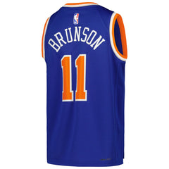 Jalen Brunson New York Knicks Youth Swingman Jersey Icon Edition Blue - NBA