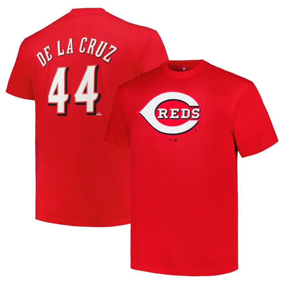 Elly De La Cruz Cincinnati Reds Fanatics Big & Tall Name & Number T-Shirt - MLB