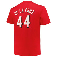Elly De La Cruz Cincinnati Reds Fanatics Big & Tall Name & Number T-Shirt - MLB