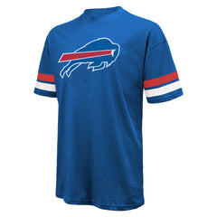 Josh Allen Buffalo Bills Majestic Threads Name & Number Oversize Fit T-Shirt Royal | NFL