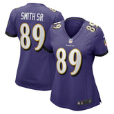 Steve Smith Sr. Baltimore Ravens Women's Retired Player Game Jersey Purple | Nike for Sale