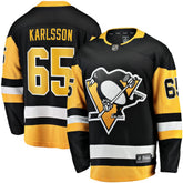 Erik Karlsson Pittsburgh Penguins Fanatics Home Breakaway Jersey - Black - NHL