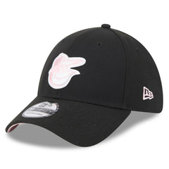 New Era Baltimore Orioles Black 2024 Mother's Day 39THIRTY Flex Hat Hats - MLB