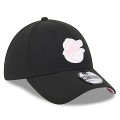 New Era Baltimore Orioles Black 2024 Mother's Day 39THIRTY Flex Hat Hats - MLB