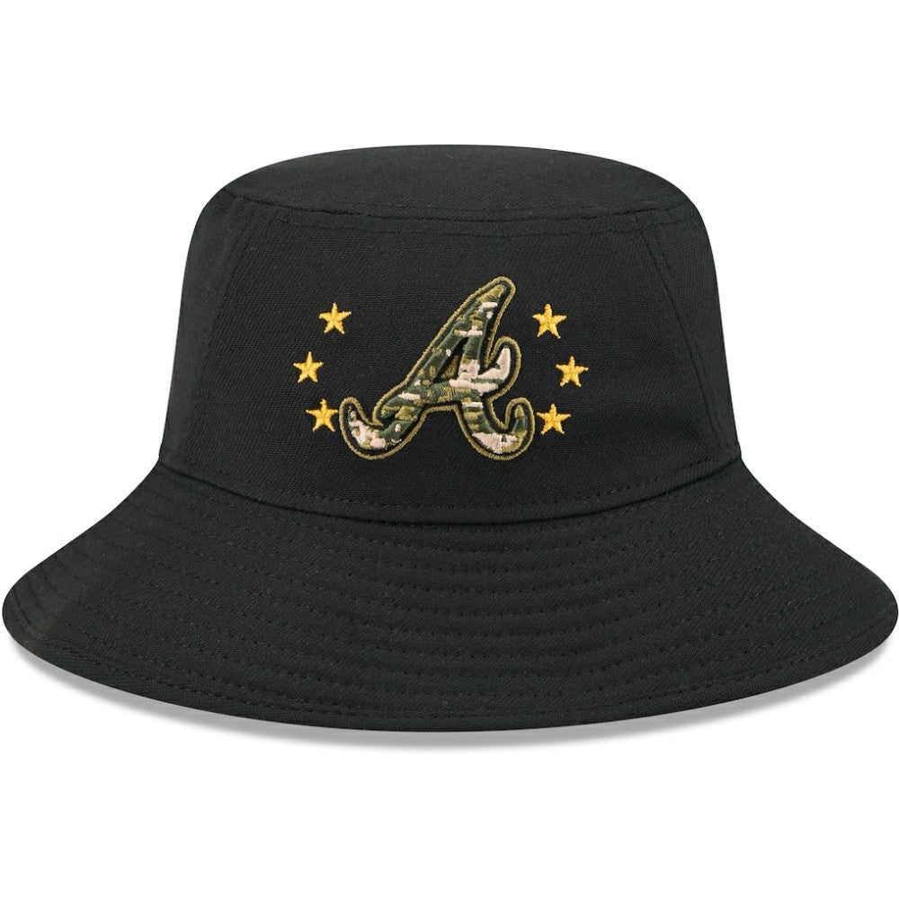 Atlanta Braves New Era 2024 Armed Forces Day Bucket Hat - MLB