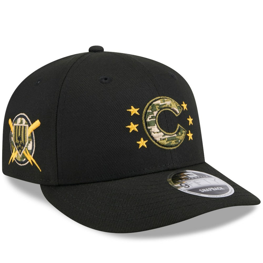 Chicago Cubs New Era 2024 Armed Forces Day Low Profile 9FIFTY Snapback Hat - MLB