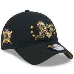 Athletics New Era 2024 Armed Forces Day 9TWENTY Adjustable Hat - MLB