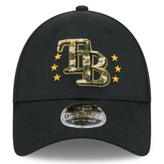 Tampa Bay Rays New Era 2024 Armed Forces Day 9FORTY Adjustable Hat - MLB