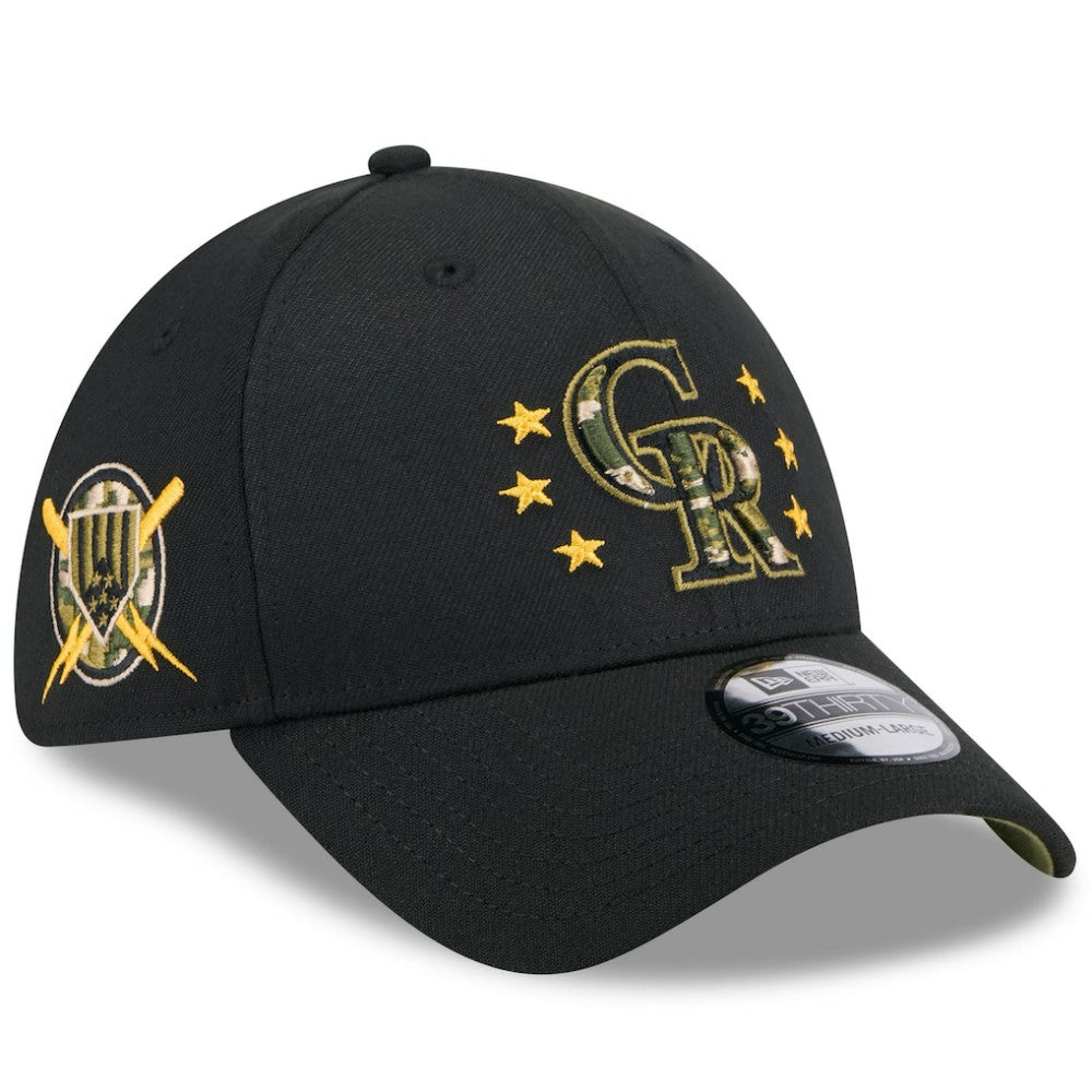 Colorado Rockies New Era 2024 Armed Forces Day 39THIRTY Flex Hat - MLB