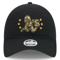 Athletics New Era Women's 2024 Armed Forces Day 9TWENTY Adjustable Hat - MLB