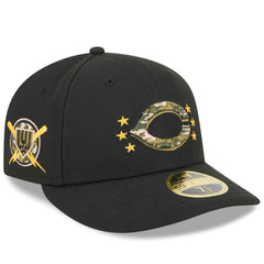 Cincinnati Reds New Era 2024 Armed Forces Day Low Profile 59FIFTY Fitted Hat - MLB
