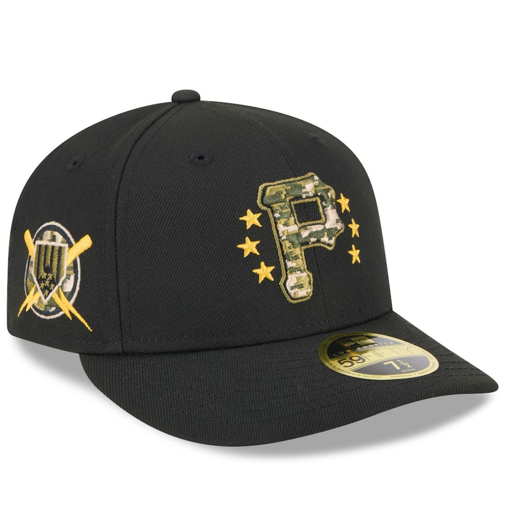 Pittsburgh Pirates New Era 2024 Armed Forces Day Low Profile 59FIFTY Fitted Hat - MLB