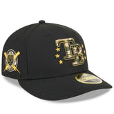 Tampa Bay Rays New Era 2024 Armed Forces Day Low Profile 59FIFTY Fitted Hat - MLB