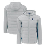 Detroit Tigers Cutter & Buck Evoke Hybrid Eco Softshell Recycled Full-Zip Hoodie - MLB