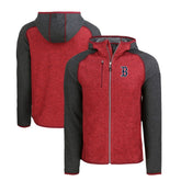 Boston Red Sox Cutter & Buck Mainsail Full-Zip Hooded Jacket - MLB