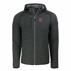 Cleveland Guardians Cutter & Buck Mainsail Full-Zip Hooded Jacket - MLB
