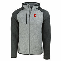 Cleveland Guardians Cutter & Buck Mainsail Full-Zip Hooded Jacket - MLB