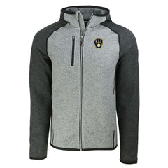 Milwaukee Brewers Cutter & Buck Mainsail Full-Zip Hooded Jacket - MLB
