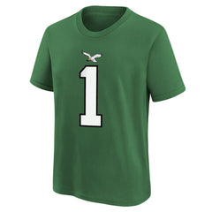 Jalen Hurts Philadelphia Eagles Preschool Player Name & Number T-Shirt Kelly Green | Nike for Sale
