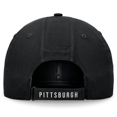 Pittsburgh Penguins Fanatics Front Office Ripstop Adjustable Hat - Black - NHL