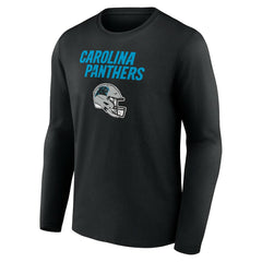 Bryce Young Carolina Panthers Team Wordmark Name & Number Long Sleeve T-Shirt Black | NFL