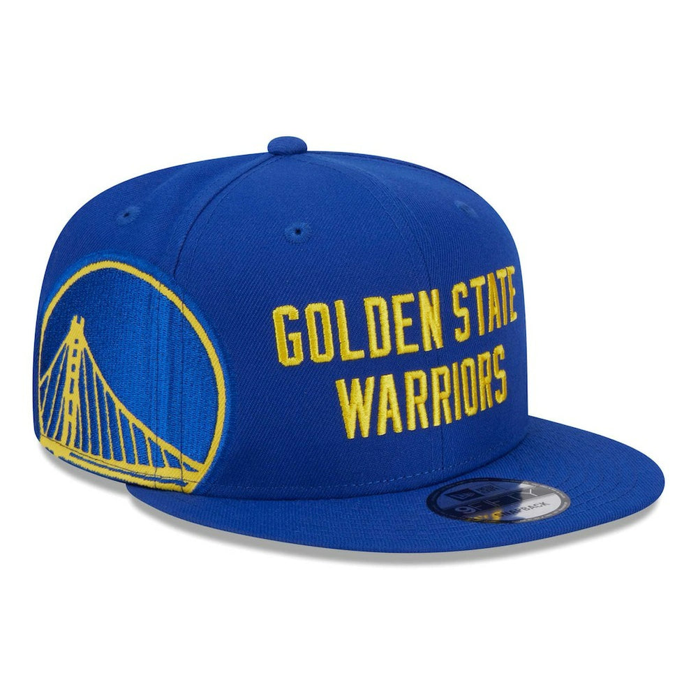 Golden State Warriors Side Logo 9FIFTY Snapback Hat Royal - NBA