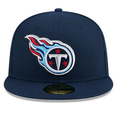 Tennessee Titans New Era 2024 NFL Draft 59FIFTY Fitted Hat Navy | NFL