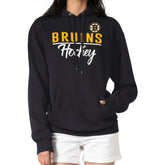 Boston Bruins G-III 4Her by Carl Banks Women's Team Sport Tri-Blend Fleece Hoodie - Black - NHL