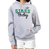 Dallas Stars G-III 4Her by Carl Banks Women's Team Sport Tri-Blend Fleece Hoodie - Heather Gray - NHL