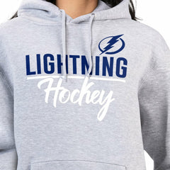 Tampa Bay Lightning G-III 4Her by Carl Banks Women's Team Sport Tri-Blend Fleece Hoodie - Heather Gray - NHL