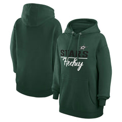 Dallas Stars G-III 4Her by Carl Banks Women's Team Sport Tri-Blend Fleece Hoodie - Green - NHL