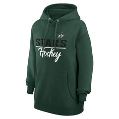 Dallas Stars G-III 4Her by Carl Banks Women's Team Sport Tri-Blend Fleece Hoodie - Green - NHL