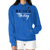 St. Louis Blues G-III 4Her by Carl Banks Women's Team Sport Tri-Blend Fleece Hoodie - Blue - NHL
